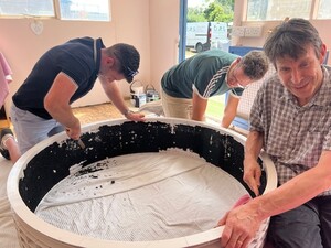 Community volunteering: OAS cat wheel
