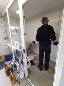 Community volunteering: OAS rabbit room