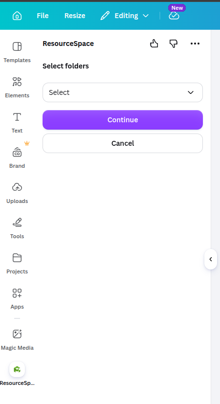 Save to RS from Canva