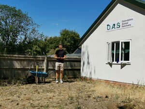 Community volunteering: OAS building weeding