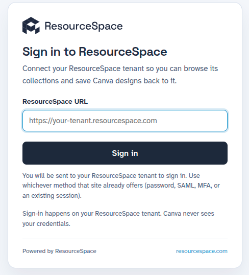 Canva login