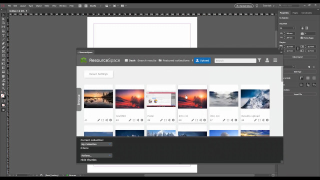 ResourceSpace-Adobe integration