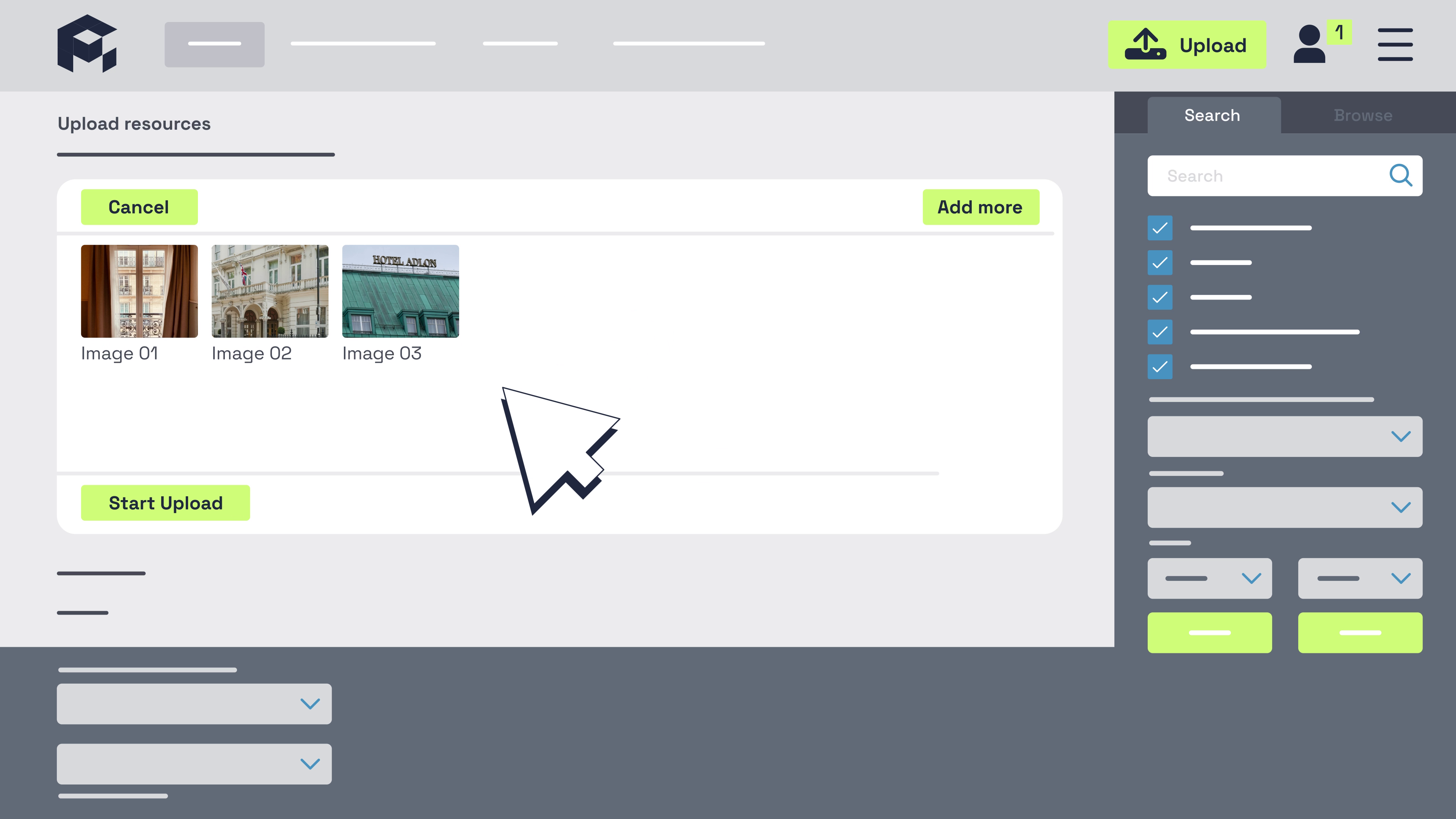 How to upload and edit assets in ResourceSpace